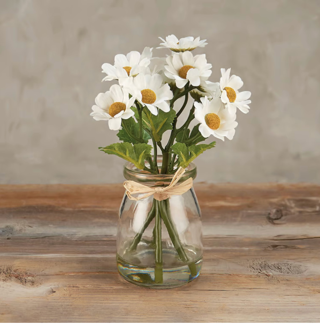 Primitives by Kathy 115054 White Daisies Vase Floral pic Home Decor