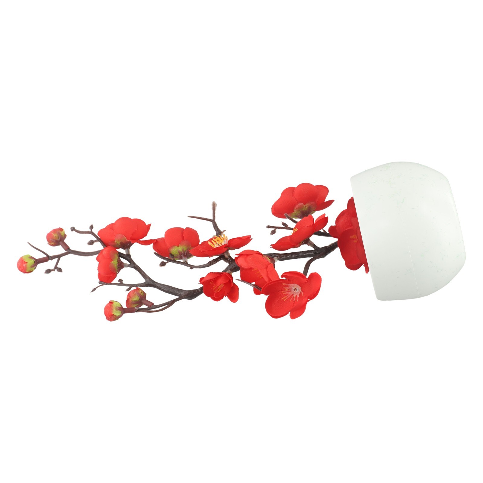 Bonsai Simulation Artificial Pot Plant Home Office Plum Blossom Decor
