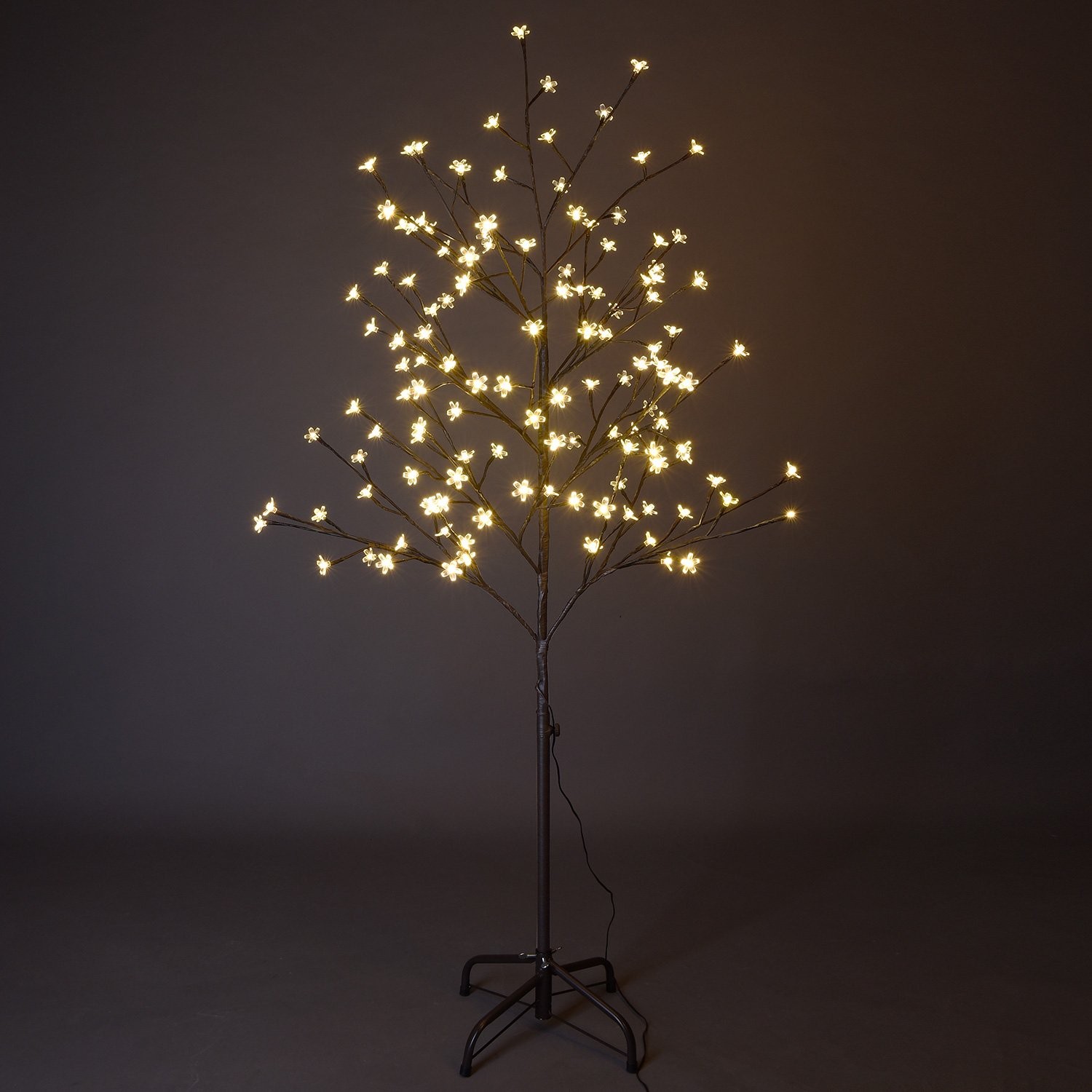 Lightshare Cherry Blossom Tree 5FT 128 LED Lighted Tree for Decoration Inside an