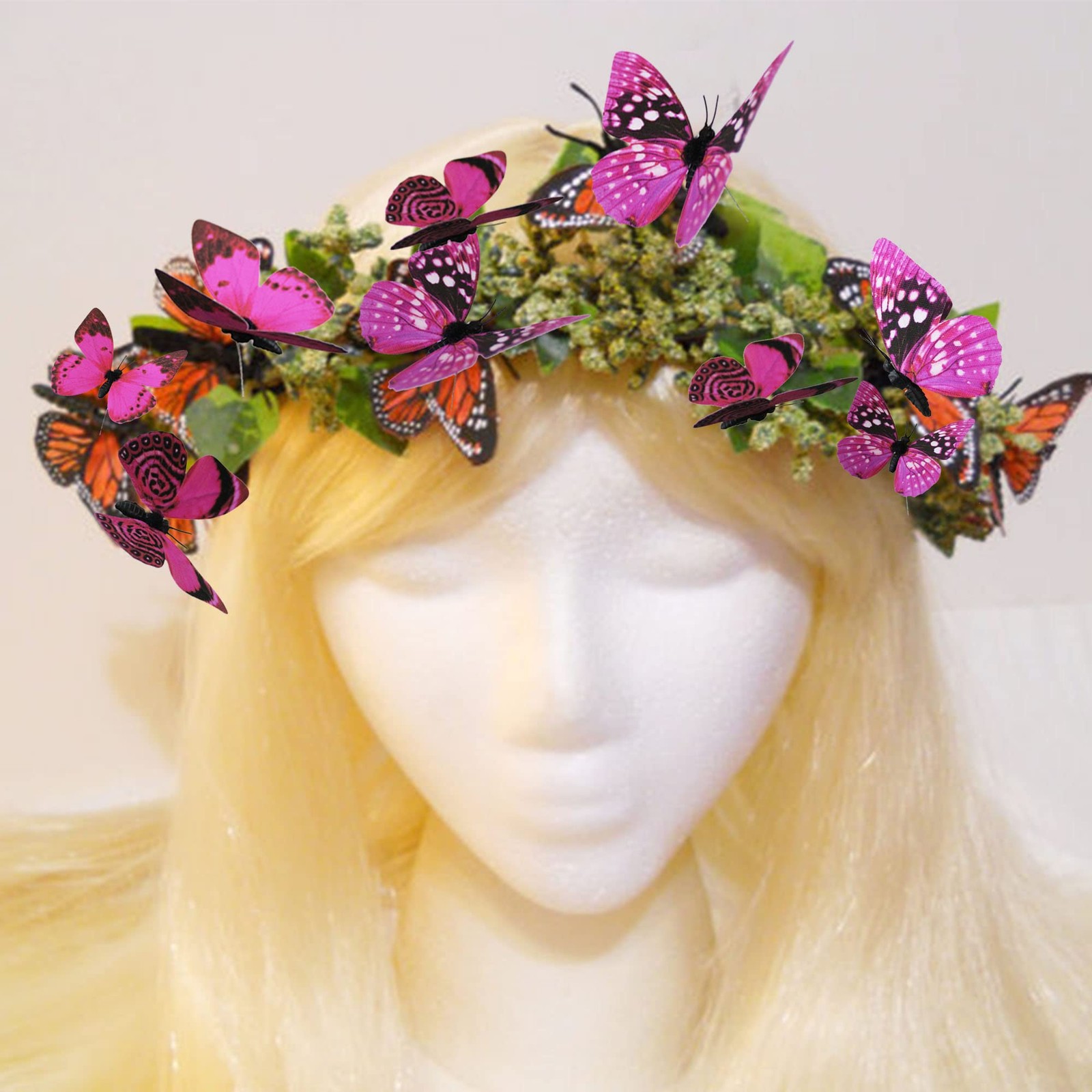 Perfso 12pcs 2size Butterfly Decorations, Simulated Butterflies, 3D Butterfly