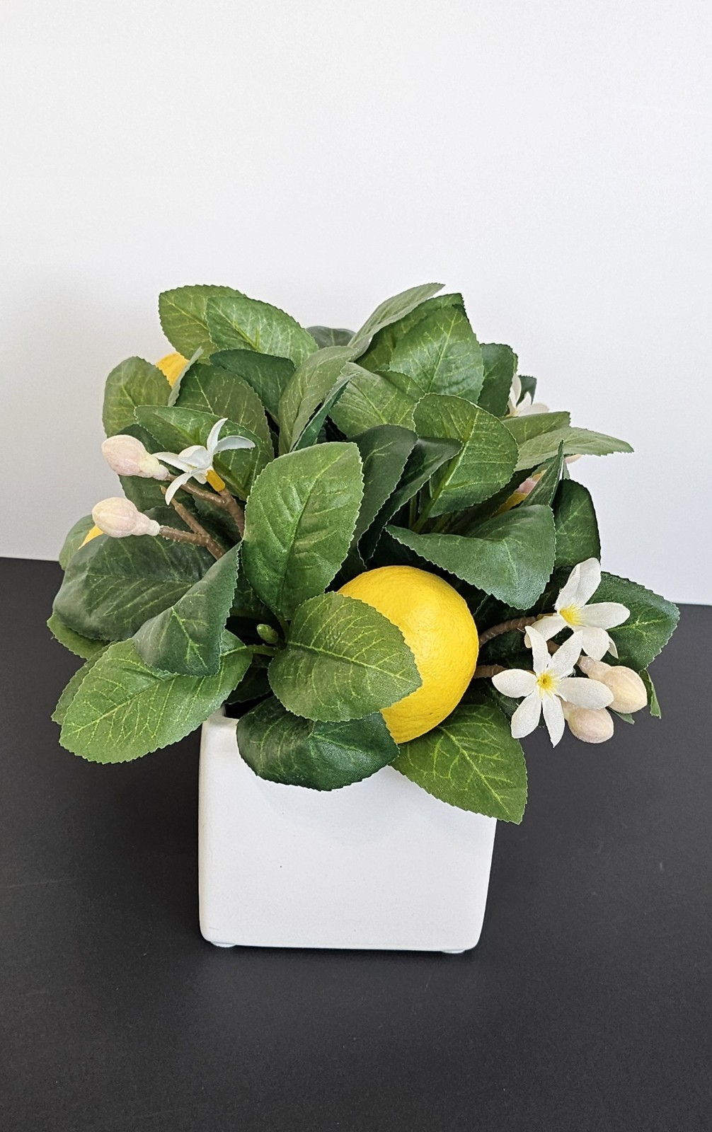 Lemon Tabletop Arrangement Artificial Lemon Threshold Home Decor Centerpiece
