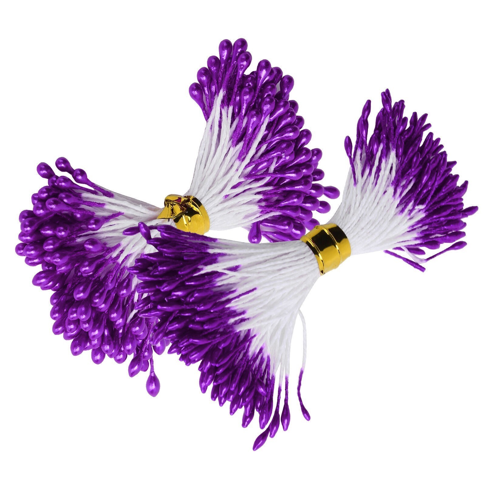 900Pcs Flower Stamen Purple Gypsum Artificial Bouquet Decor HandMade Crafts