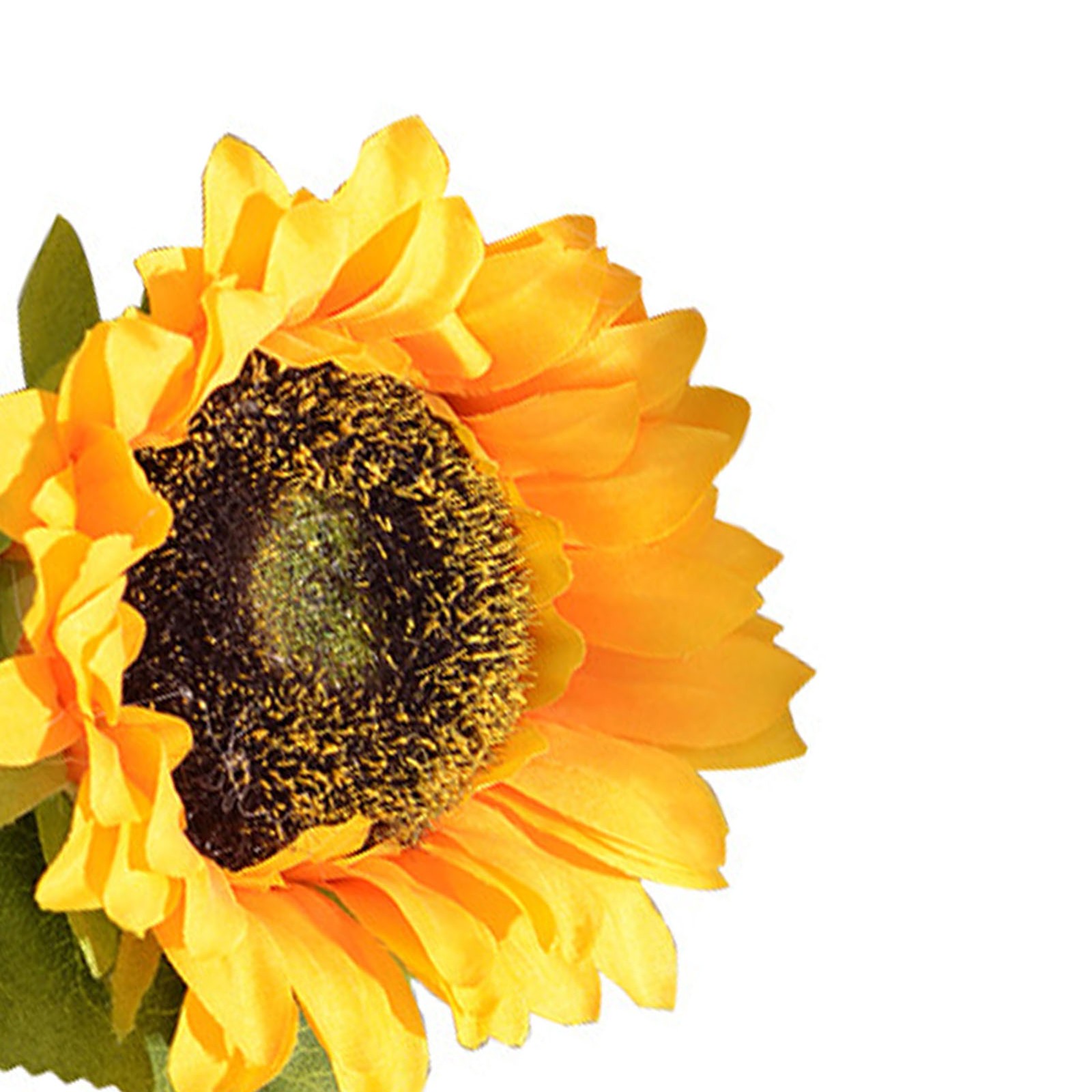 Simulation Sunflower Pastoral Style Artificial Flower False Silk Sunflower For