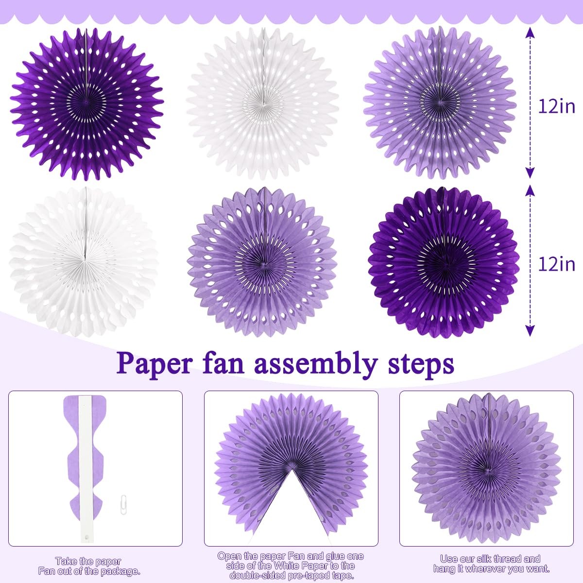 10 PCS Pastel Party Paper Flower Decoration Wall Backdrop Baby Shower