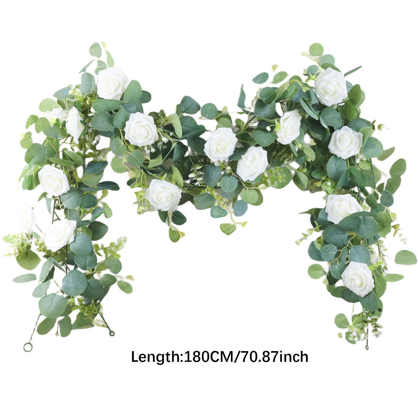 Artificial Hanging Eucalyptus Garlands for Baby Shower Housewarming Party