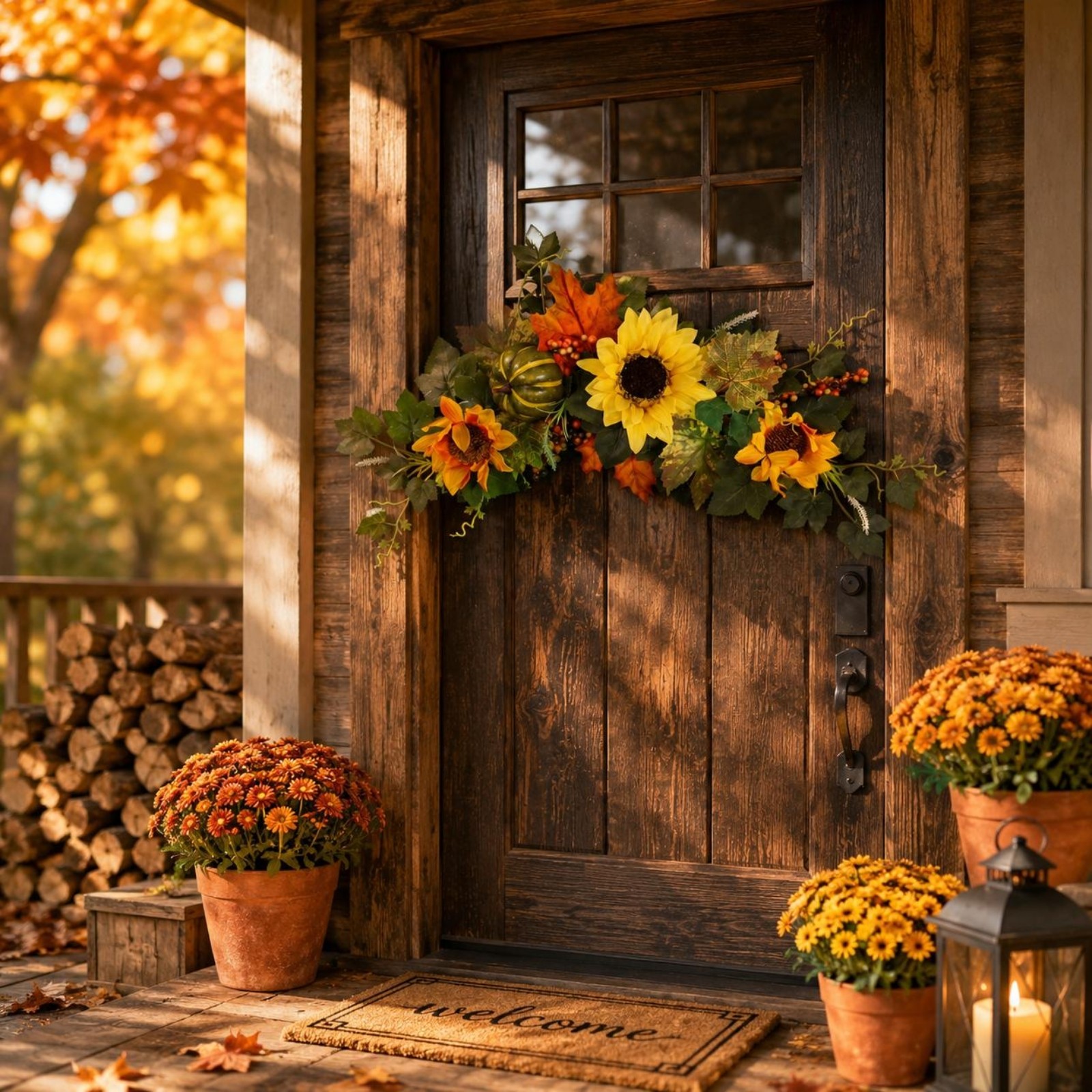 Autumn Festoon Lightweight Fall Festoon Reusable