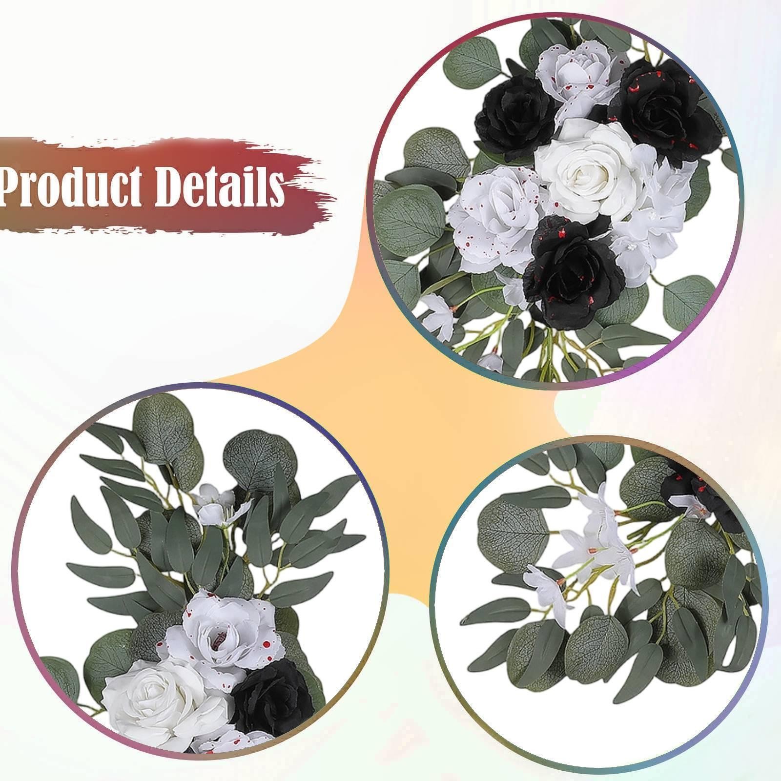 Artificial Wedding Arch Flowers Backdrop Decor Centerpiece Silk Flowers Rustic