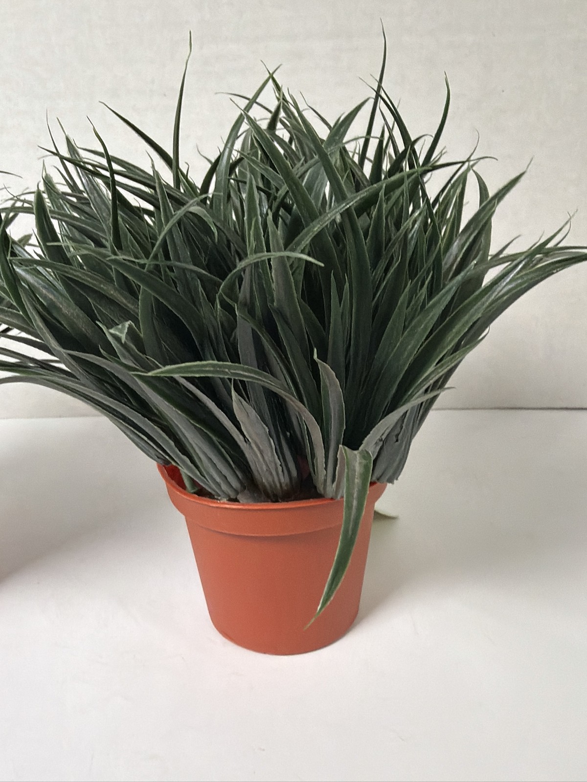 Artificial Potted Grass Plants Greenery Tabletop Decor (Set of 2)