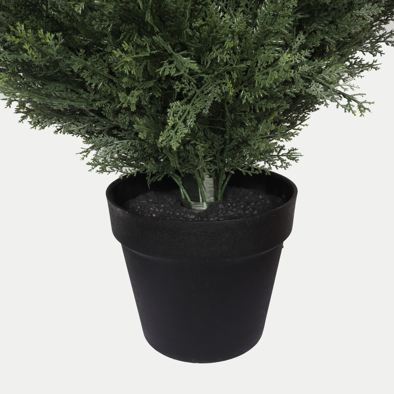 5FT Artificial Cypress Tree Tall Realistic Indoor Outdoor Plants for Home Decor