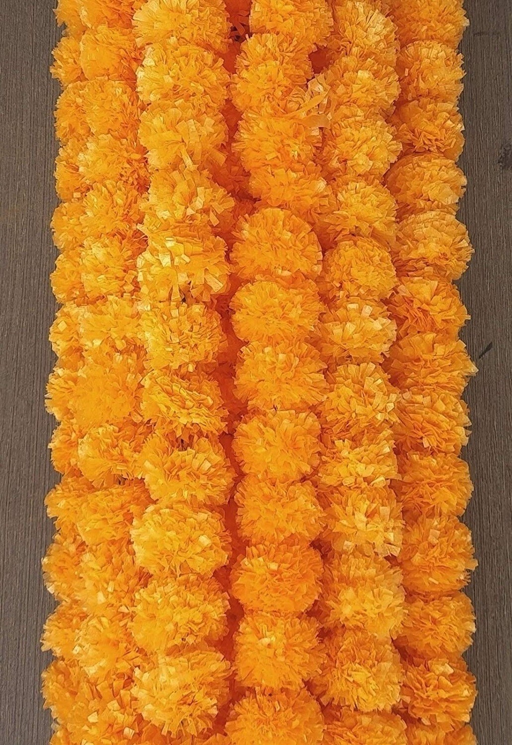 SaVvam Artificial Marigold Garland Flower String India Flower for House Warming