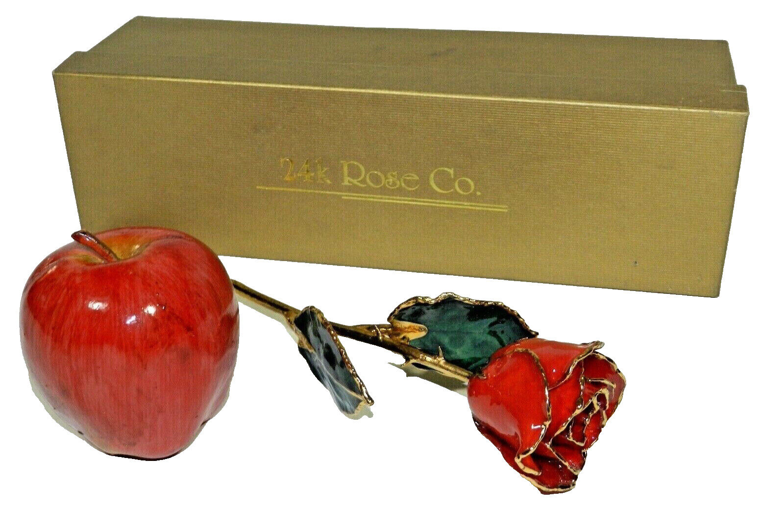 Real Rose Dipped in 24k Gold Anniversary Forever Rose Valentine’s Mother’s Day