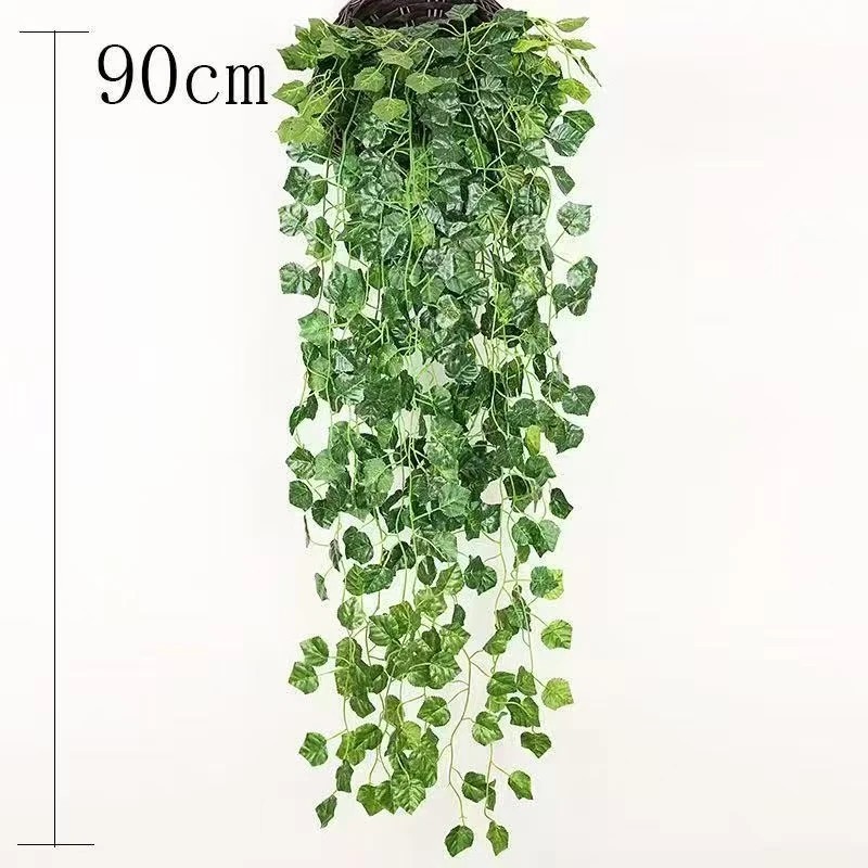 Artificial Ivy Leaf Hanging Vine 2.1M Silk Garland Wall Home Garden Decor Indoor