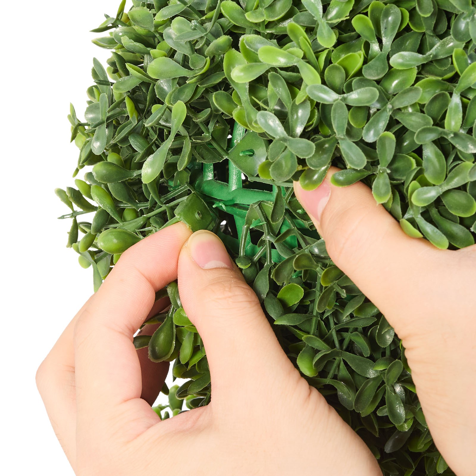 Uimoso 36-Inch Artificial Bunny-Shaped Boxwood Ball for Home Decoration