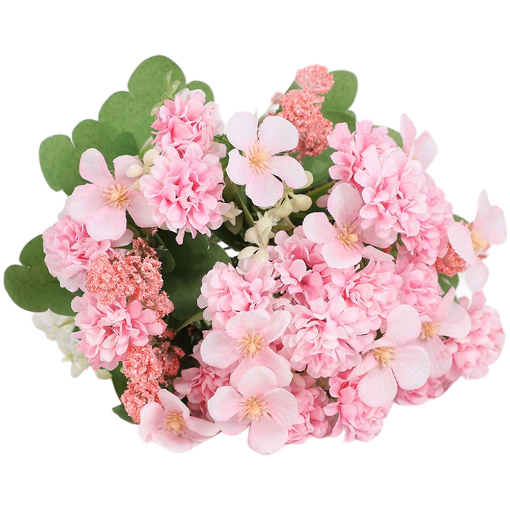 Artificial Silk Chrysanthemum Bouquet Ball for Wedding Home Decor 30x20cm Size