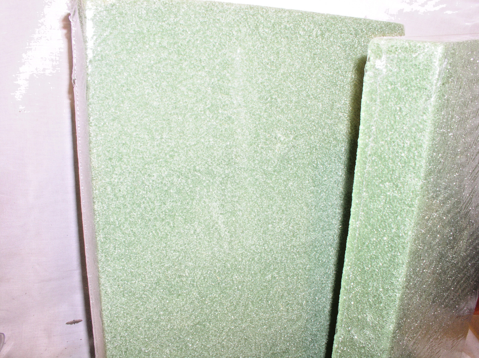 2 GREEN FLORACRAFT FLORA FLORAL FLOWER FOAM #18 BLOCK 2″ 11.9″ x 17.9″ B21218GS