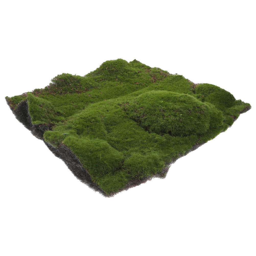 Artificial Moss Mat Fake Grass Rug Carpet Indoor Large Dollhouse Plants
