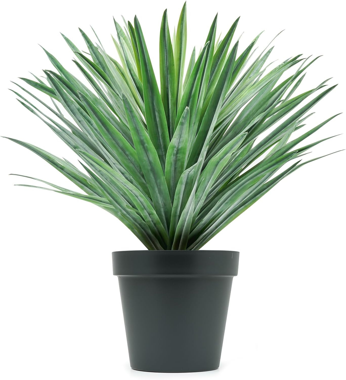Large Artificial Agave Plant in Pot – 27″ Tall, 126 Leaves