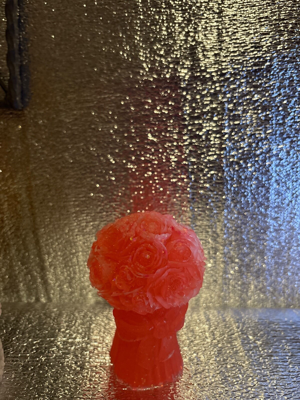 glow in the dark flower boquet resin medium 8.854 oz
