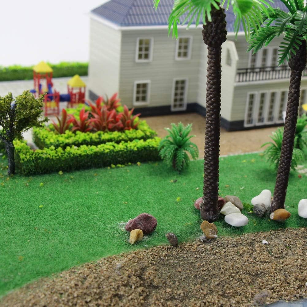 Realistic Model Grass Mat 40x100cm DIY Scenery Craft Mat for Train Layouts