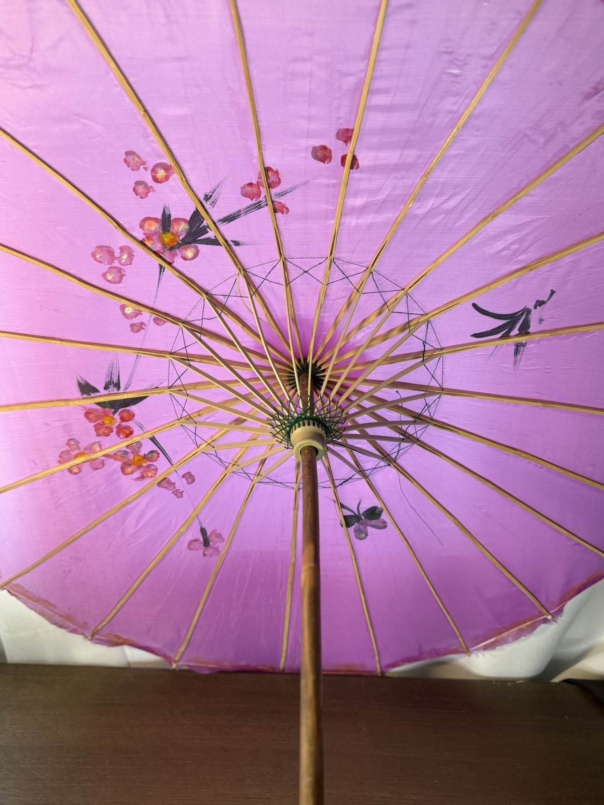 Parasols Red (small) And Pink (large) Set Of 2