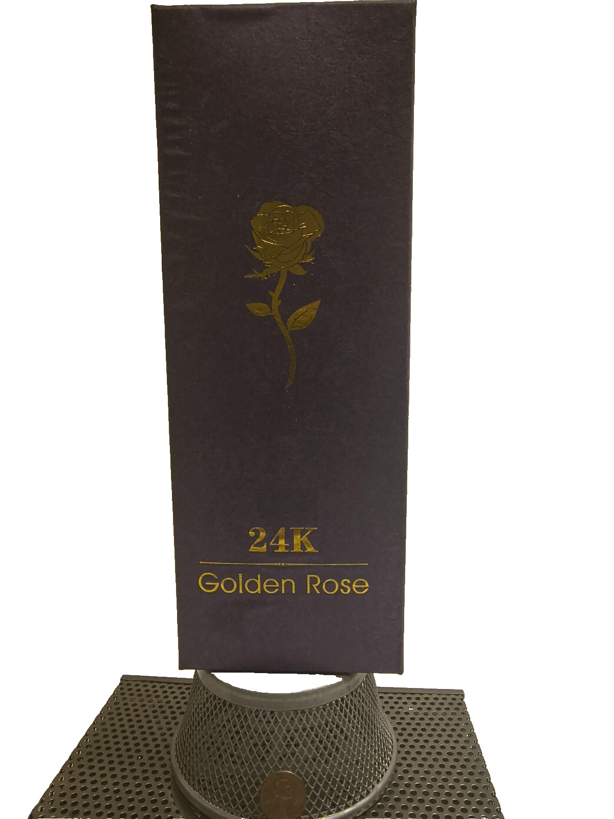 24k Gold Rose Individually Unique Handcrafted 24 Karat Romance Gift