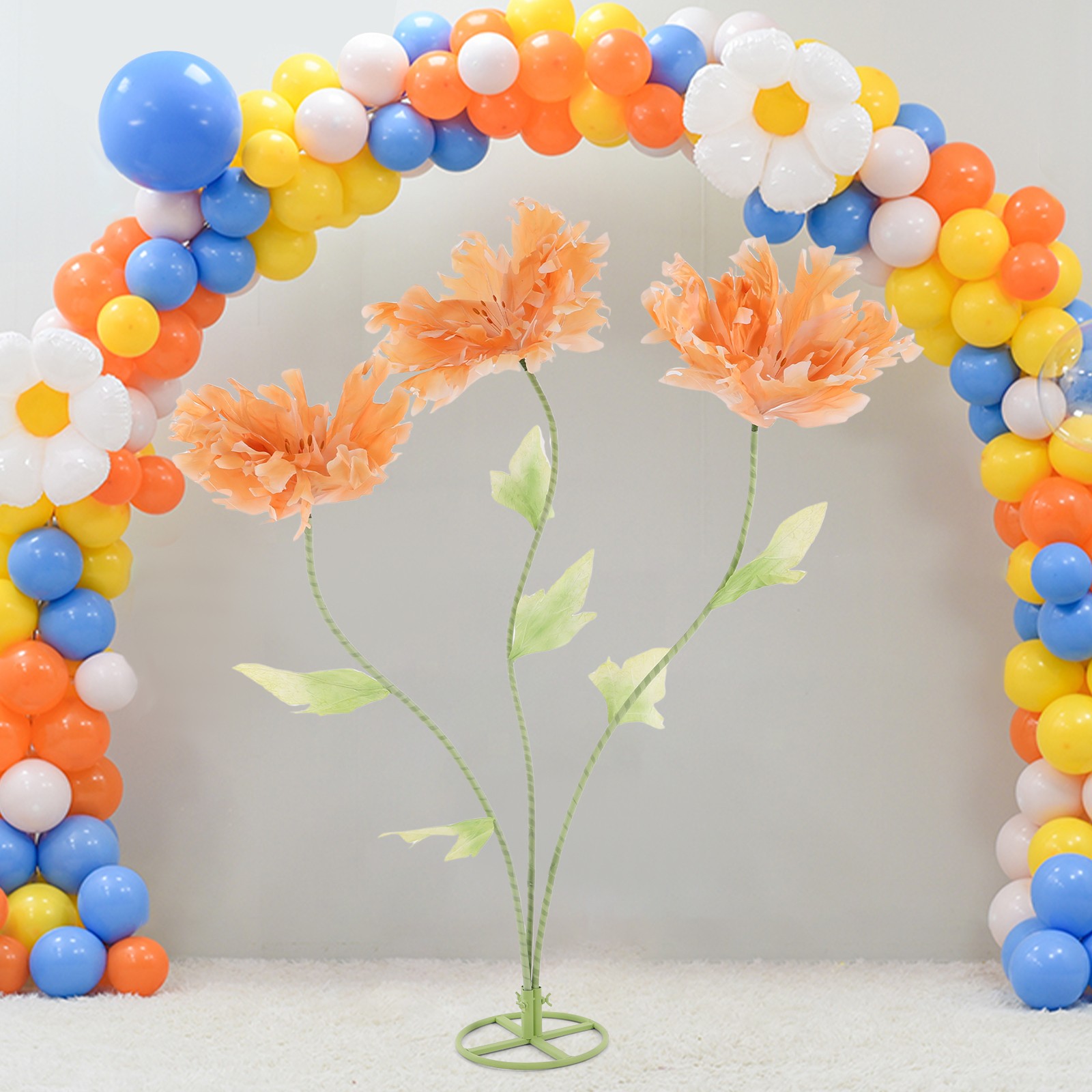 Giant Artificial Flowers Wedding Artificial Flower Decoration Stand Artificial