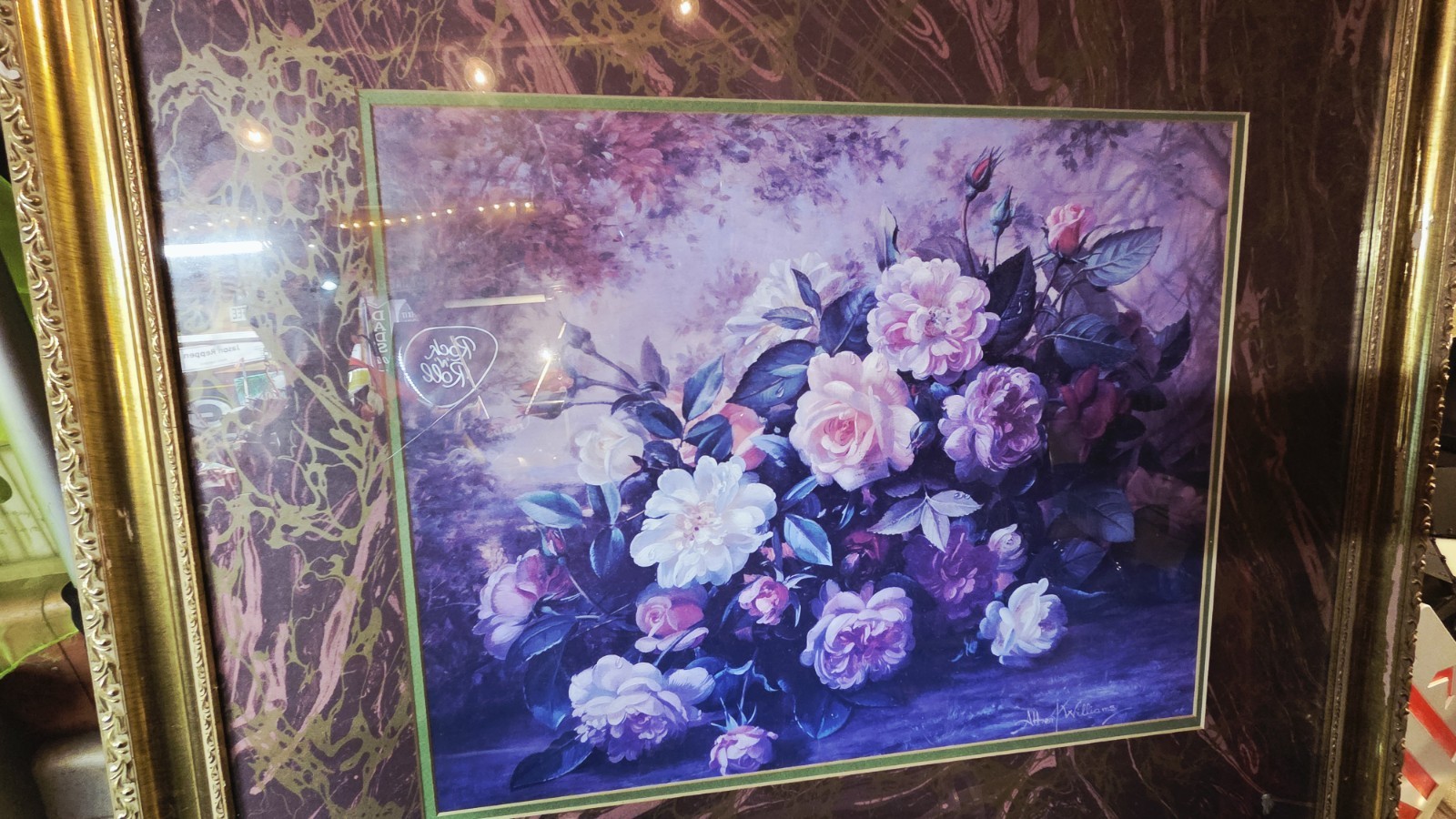 Beautiful Framed Medium Sized Wall Art For Your Home Decor Sighned By The Artist