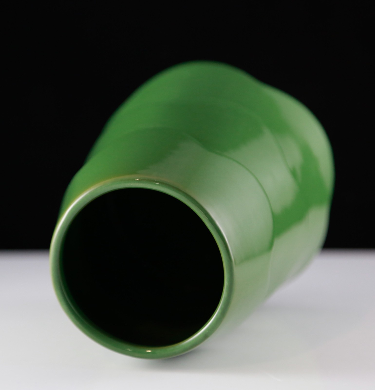 New December Home Green Tree Christmas Decor Vase / Planter