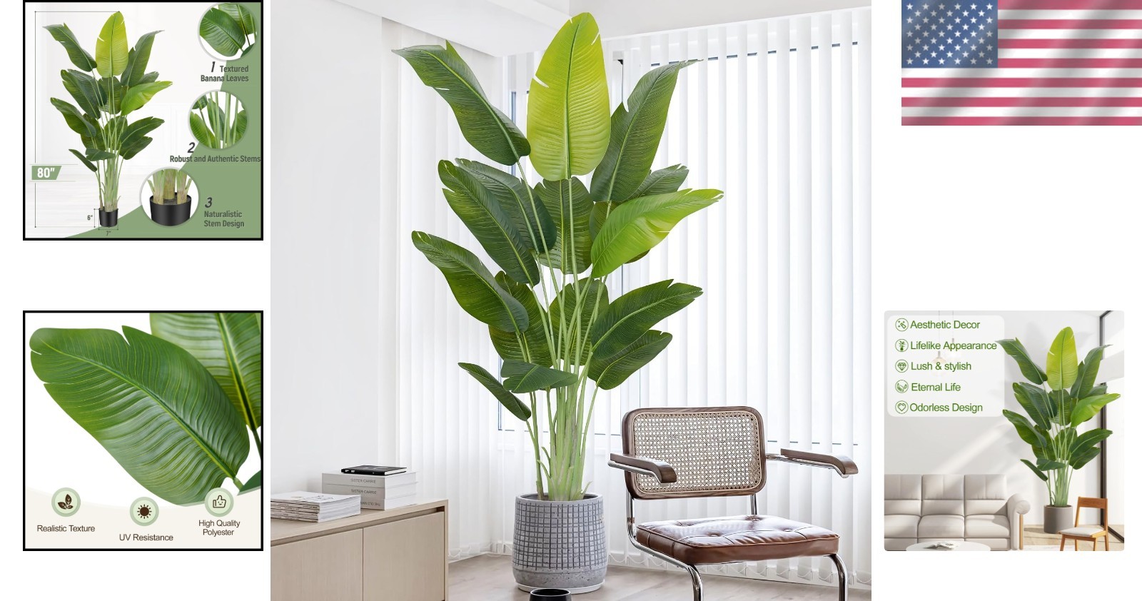 Indoor Silk Floor Plant: Exotic Oasis, Easy Maintenance