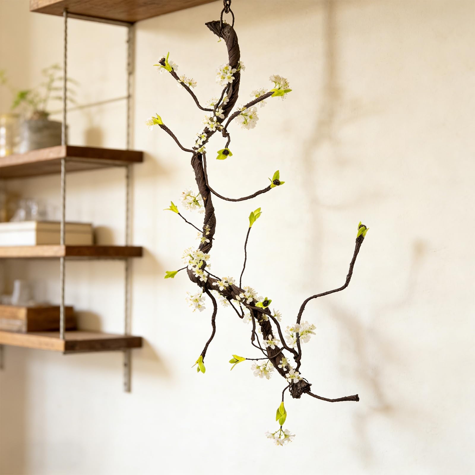 2PCS 55.1inch Bendable Thick Artificial Tree Branches Long Flexible Branch wi…