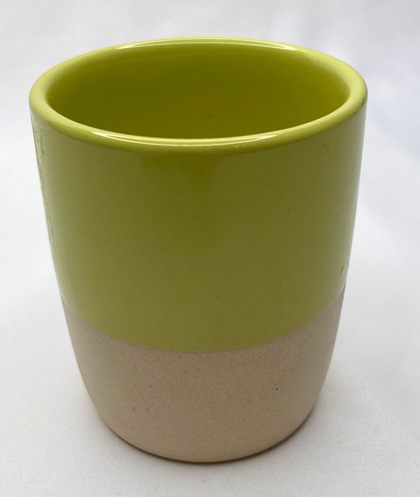 Mini Ceramic Lime Green Planter For Bamboo-Succulent -Air Plant-Home Decor