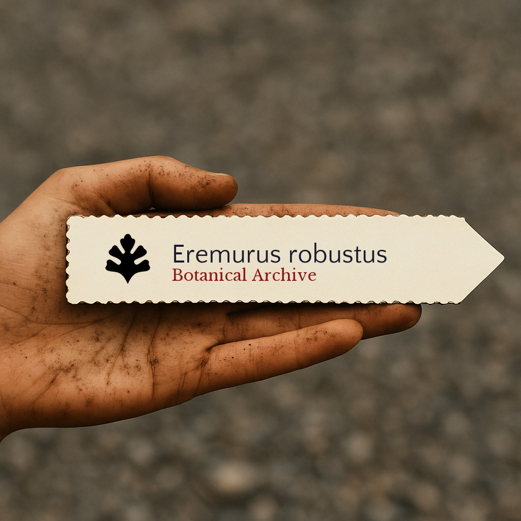 Eremurus robustus SEEDS – Foxtail lily | Desert candle