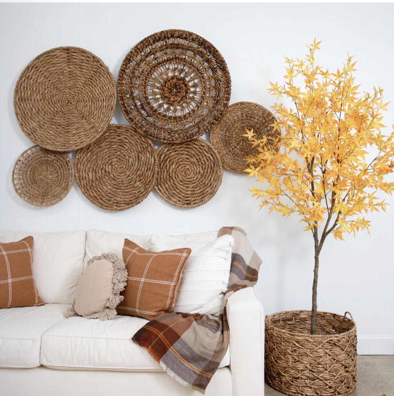 7’ Autumn Maple Fall Artificial Tree Home Office Decor. Retail $279