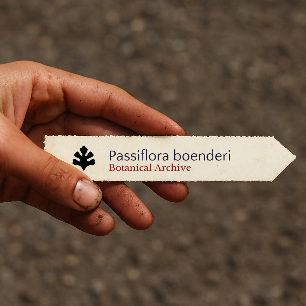 Passiflora boenderi SEEDS – Passionflower | Passion vine