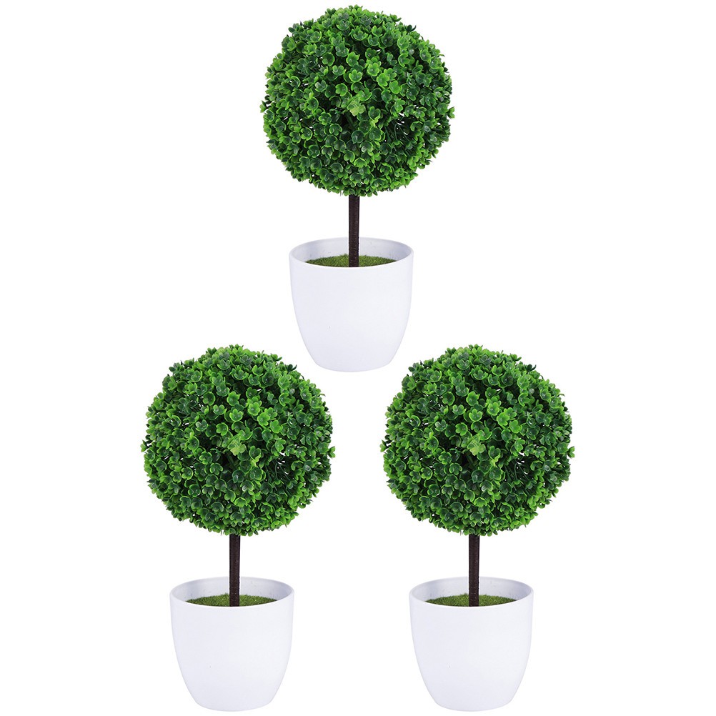 Potted Fake Plants Desktop Potted Plants Artificial Greenery Plants