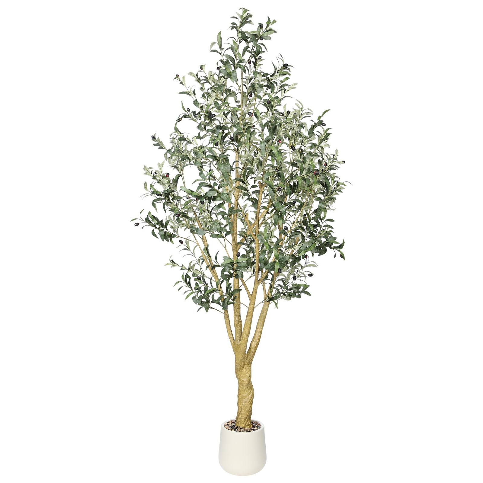Artificial Olive Tree 7FT Faux Plants for Home Office Indoor Decor