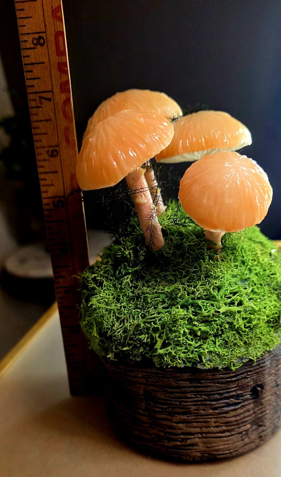 Mushroom “Fungi” Table Light Battery Operated Whimsical Cottagecore