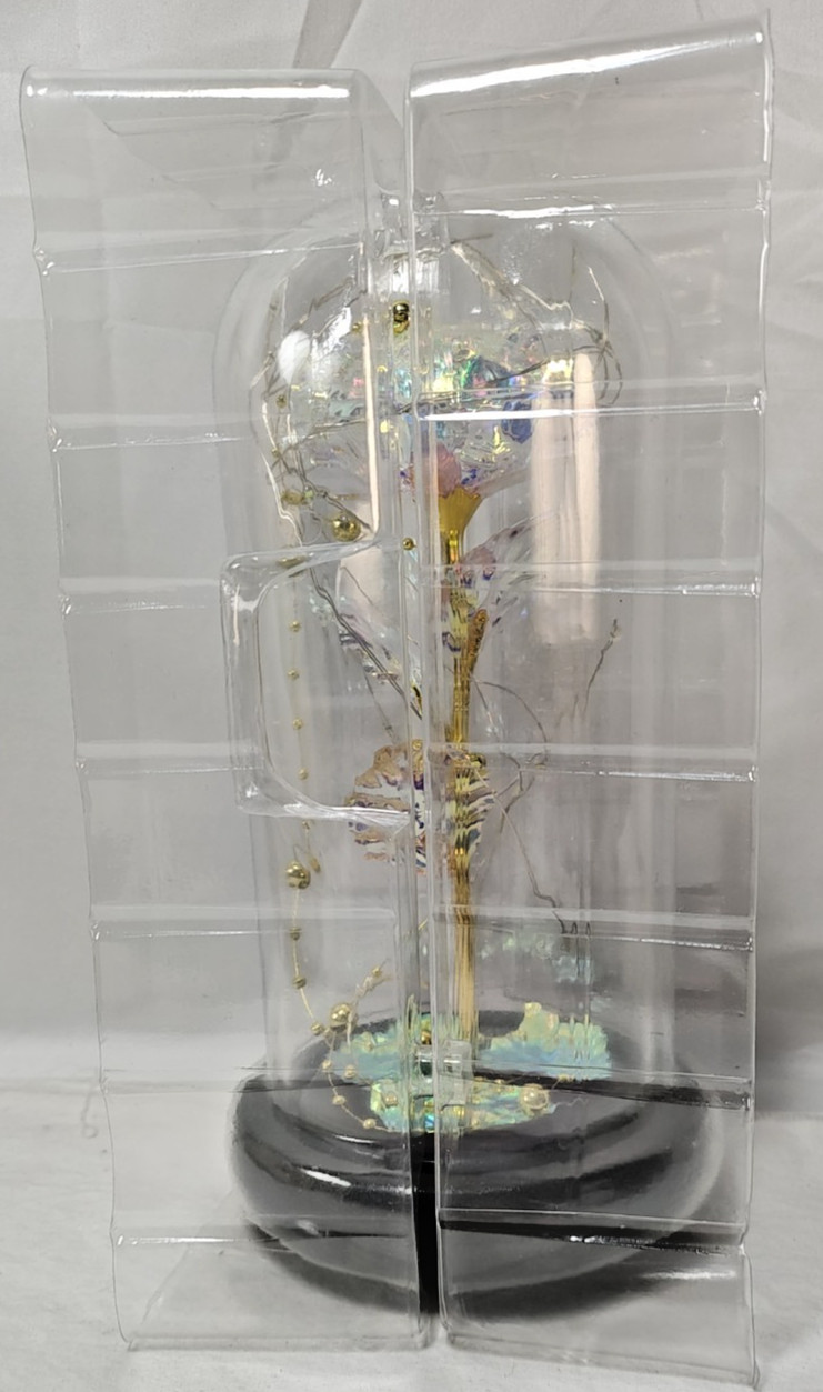 Galaxy Artificial Rose, Forever Enchanted Flowers with Colorful LED Light in