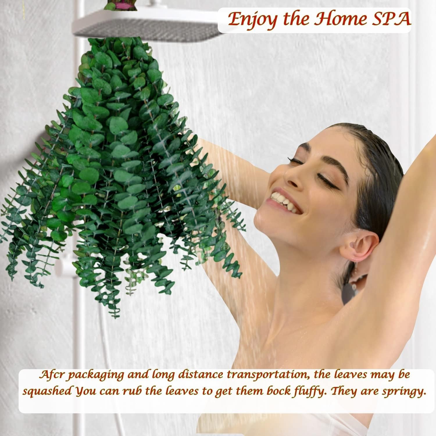 10Pcs Dried Eucalyptus Stems, 17″ Natural Hanging Eucalyptus for Shower | Rea…