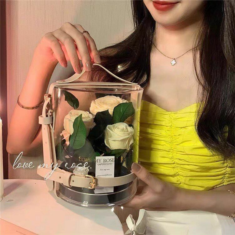 Eternal Flowers Rose Valentine Christmas Wedding Birthday Gifts For Girlfriend