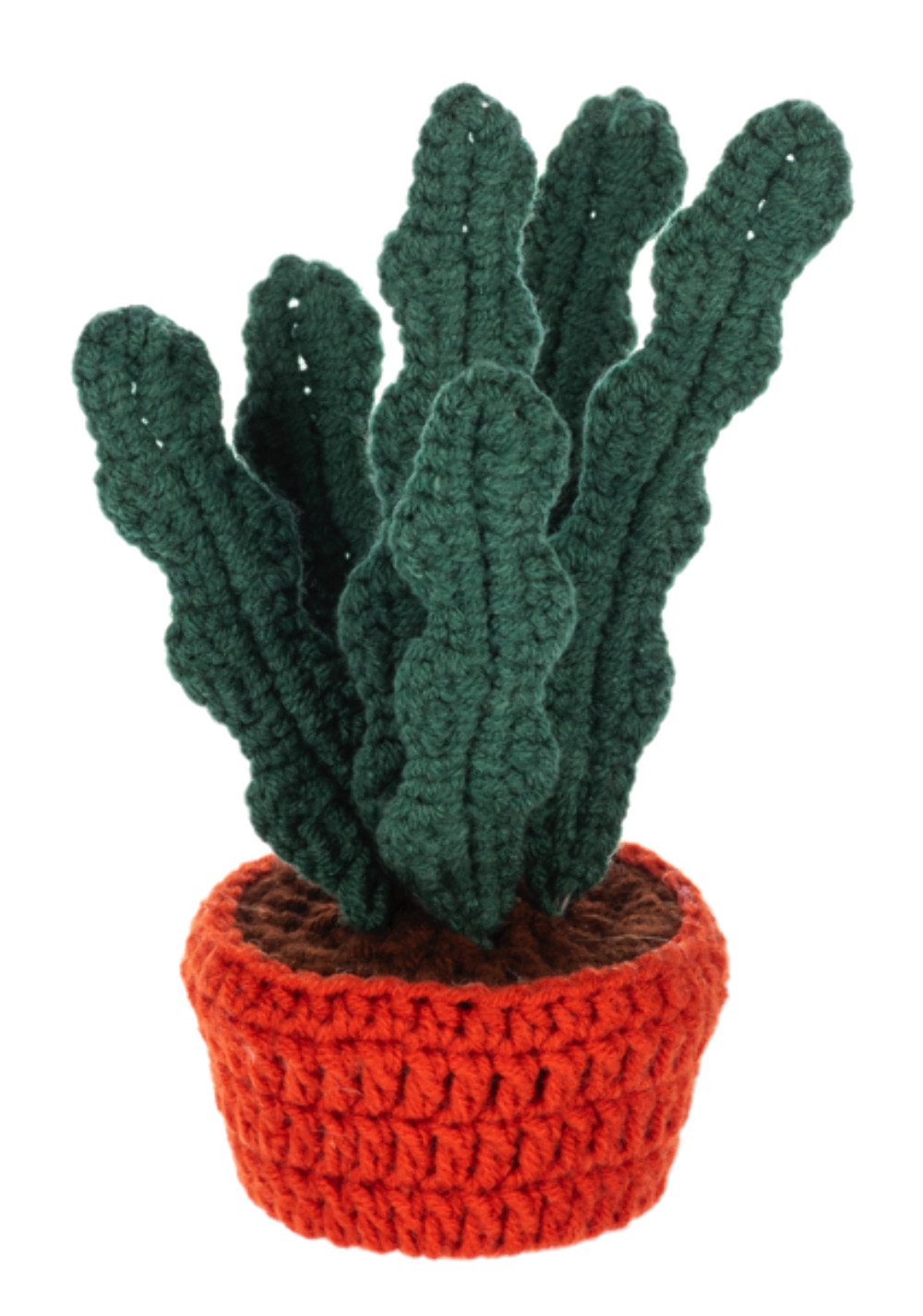 Crochet Succulent Plant Figurines | Handcrafted Yarn Decor