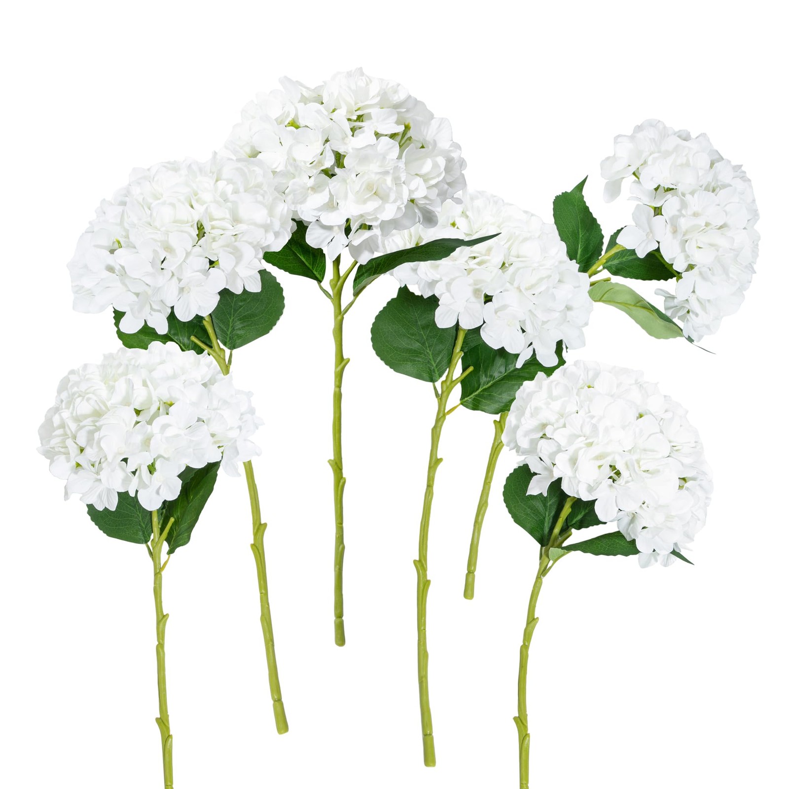 6 PCS Hydrangea Artificial Flowers, Fake Flowers, Suitable for Wedding Decora…