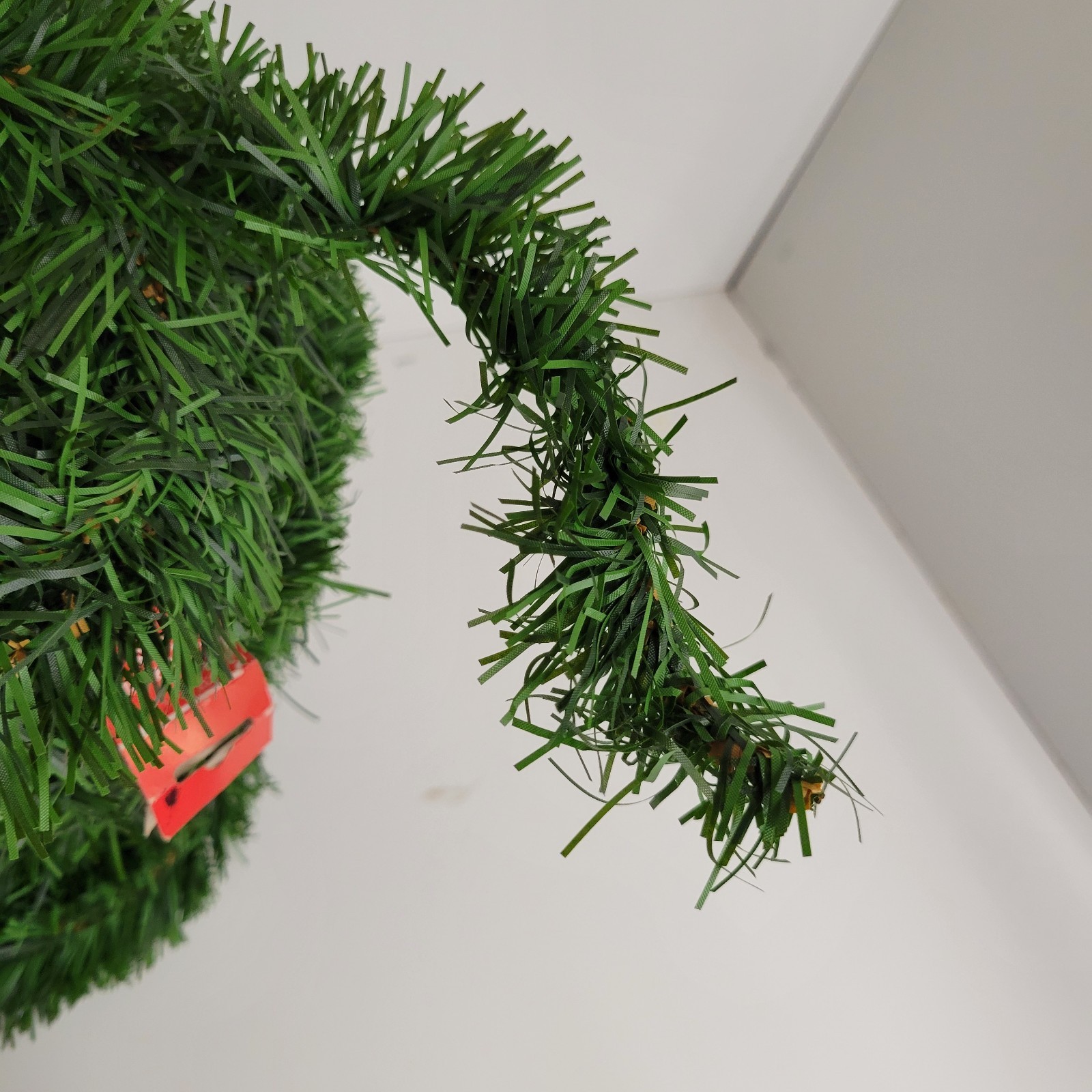 Pine Wired Rope Garland for Feather Trees Crafts & Wreaths 3″x25′ + Larger Rope
