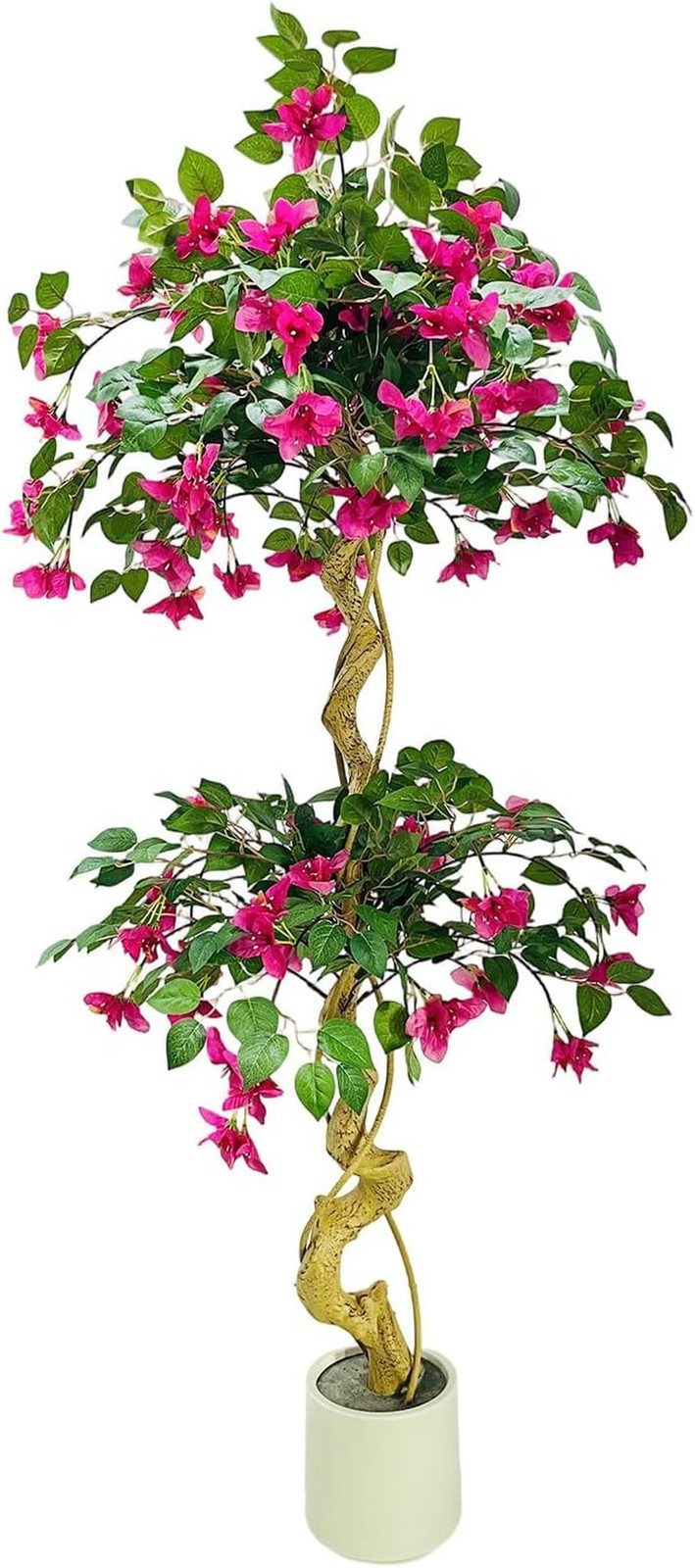 5FT Bougainvillea Artificial Tree – Realistic Faux Plant for Home & Office