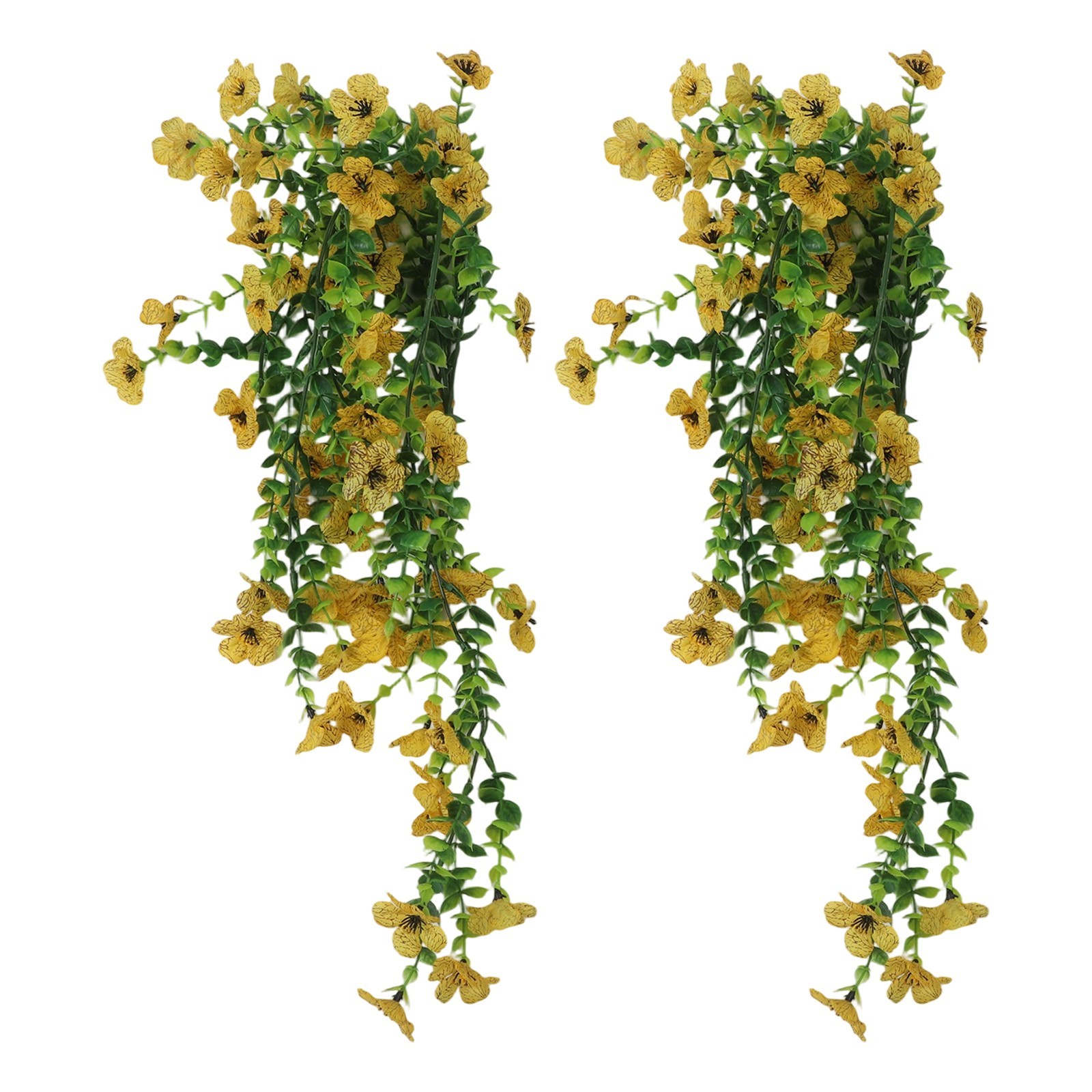 2 Packs 78cm Violet Artificial Flowers for Home and Wedding Decoration