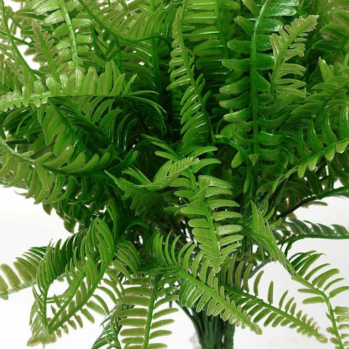 1-5pc Artificial Plants Indoor Outdoor Fake Leaf Foliage Bush Home Wedding Decor
