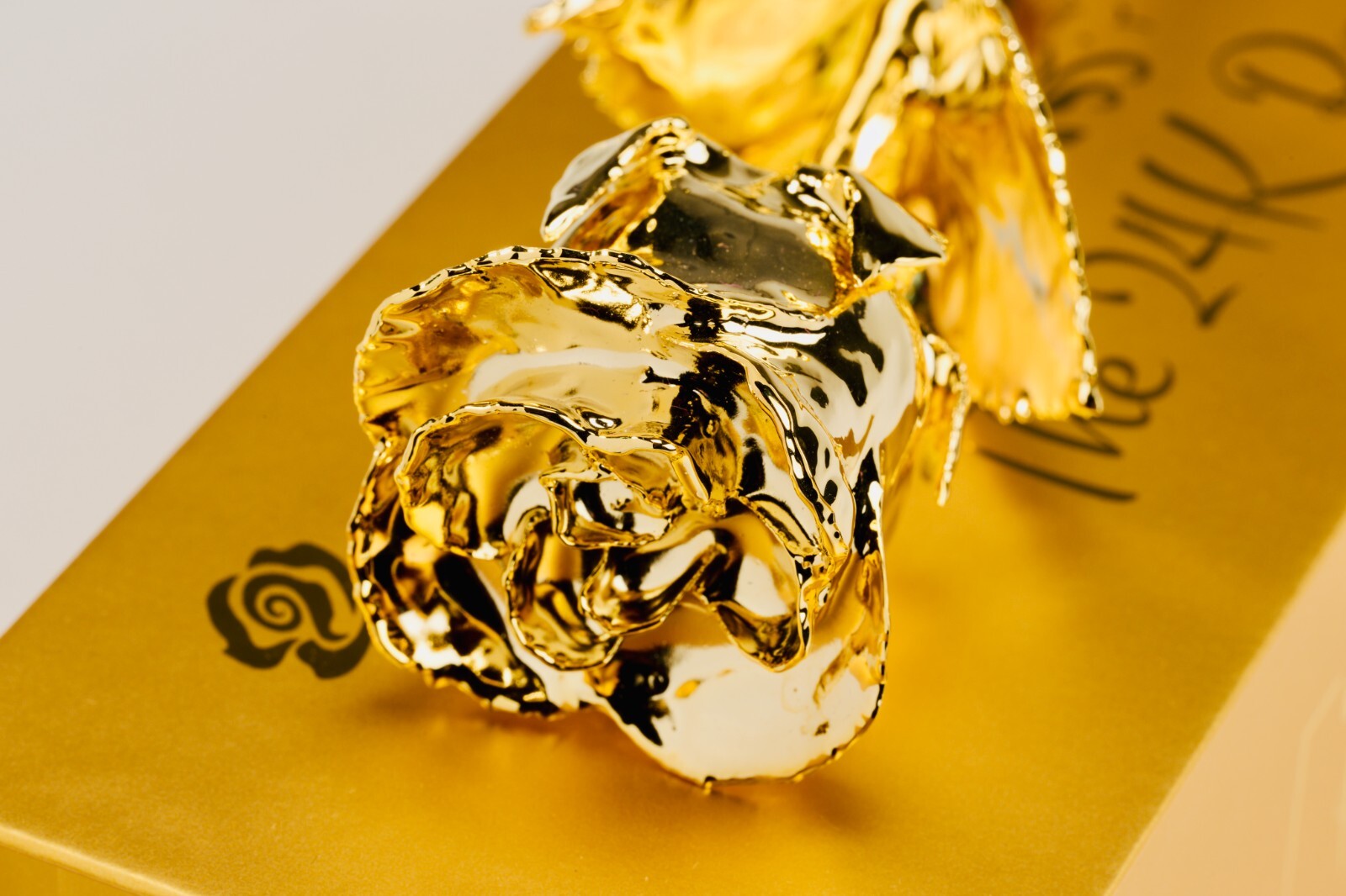 100% Natural Rose Dipped In 24K Gold, 11.5″, Wedding, Anniversary, Proposal,