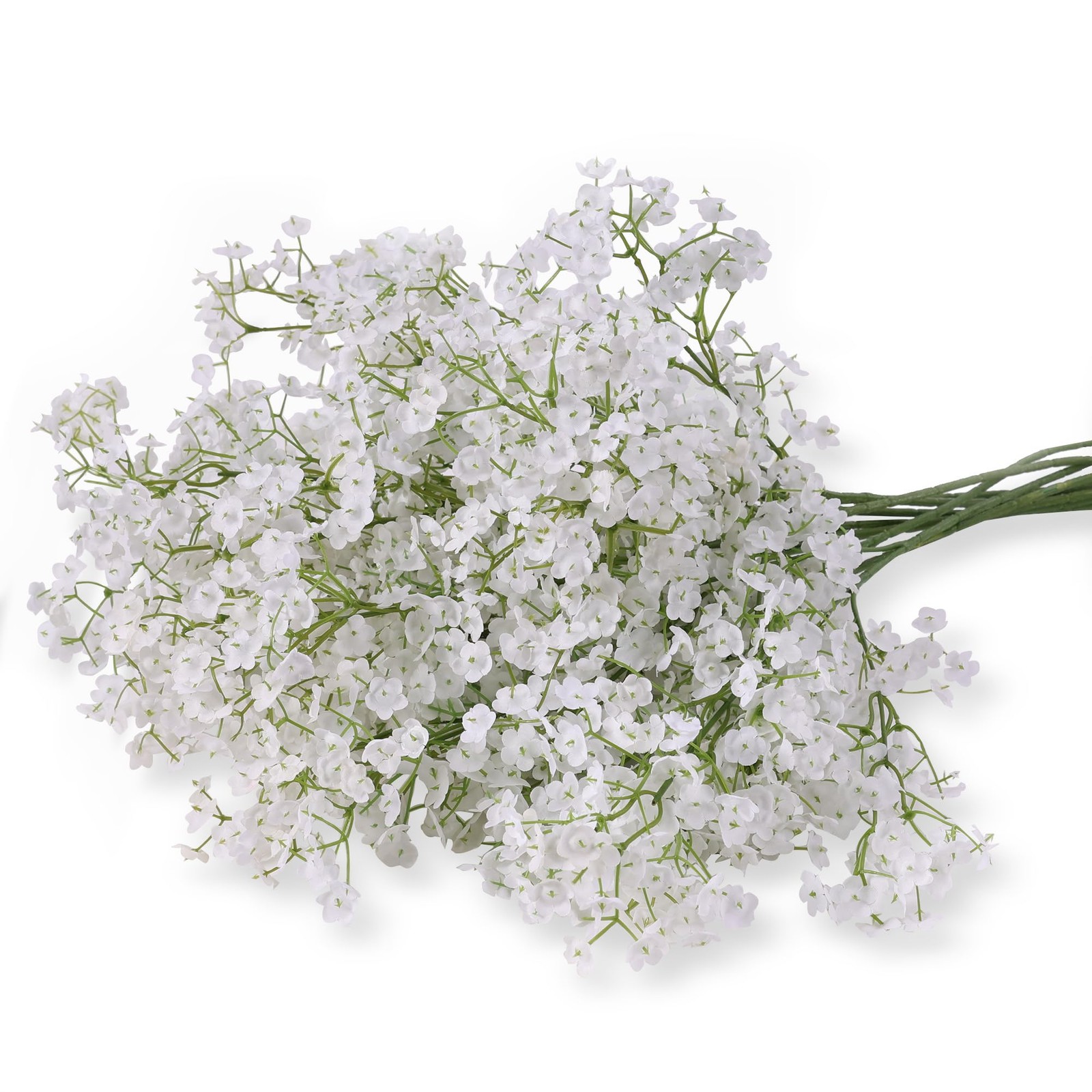 Artificial Baby’s Breath (12 Pack) – 26″ Real Touch Silk Stems for Wedding Bo…