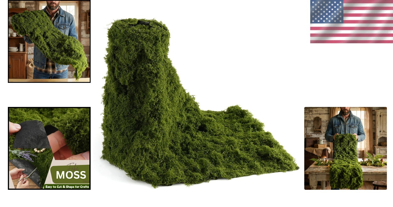 12″ x 71″ Faux Grass Mat – Perfect for Fairy Gardens & Party Decorations
