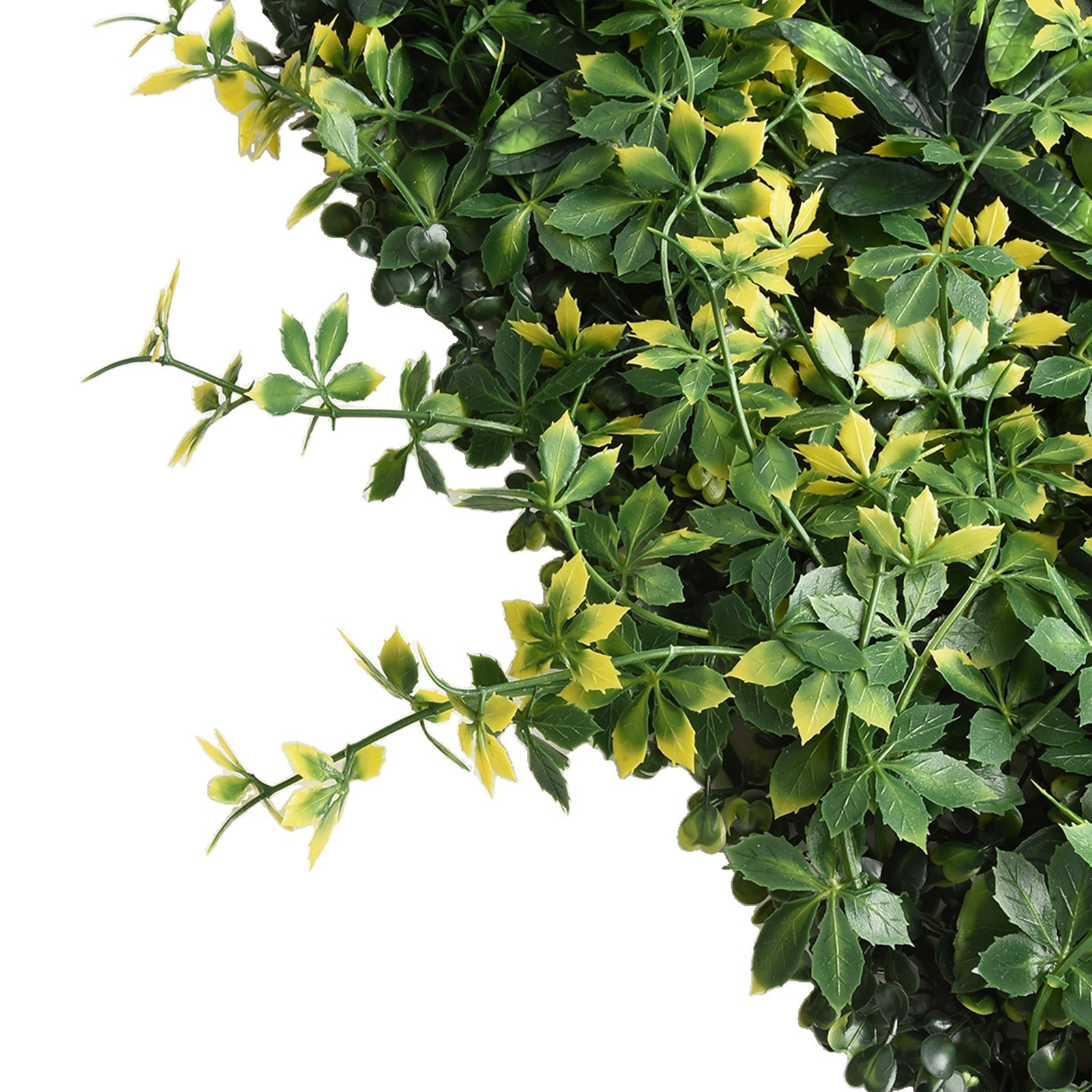 Green Plastic Lawn Plants for Home Decoration Easy to Clean and Maintain